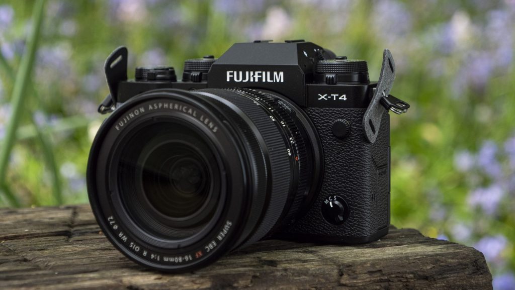 A close up of a camera